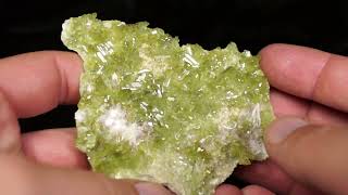 Vesuvianite Jeffrey Mine Val des Sources Asbestos Quebec Canada [upl. by Ahsimik]