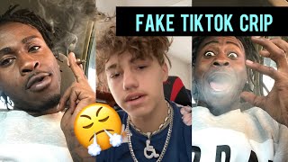 White TikTok Crip gets check by Real Crip2‼️🚨♿️  NHC Snipe Live [upl. by Naelopan]