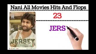 Nani All Movies Hits amp Flops Movies List  Natural star nani  saripodhaa sanivaaram [upl. by Scandura]