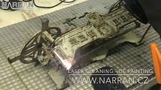 laser cleaning of historical scales DE PAINTING [upl. by Innos]