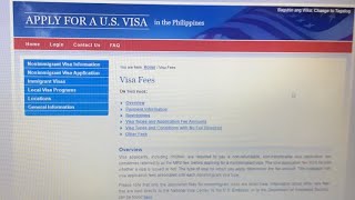 HOW TO PAY USA VISA FEE STEP BY STEP [upl. by Bauske]