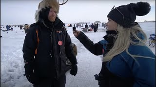 Experience the Devils Lake Ice Fishing Tournament [upl. by Kcuhc]