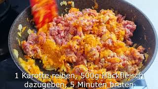 Ein Rezept für alle die Gerichte mit Hackfleisch lieben Kartoffeln und Hackfleisch immer gewinnen [upl. by Noami528]