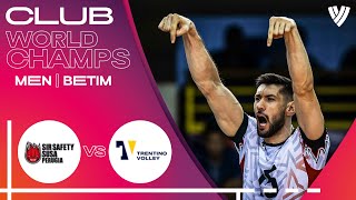 SIR Safety SUSA Perugia VS Trentino Itas  Match Highlights  Club World Champs 🌎🏐 [upl. by Nocaed602]