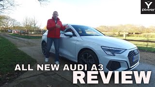 AUDI A3 Family Car comfortable spacious AUDI A3 Full Review amp Road Test [upl. by Rawdan788]