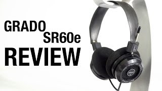 Grado Prestige Series SR60e Review [upl. by Ocer839]