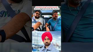 YoYo Honey Singh and Diljit Dosanjh met on a flight last month  glory honeysingh diljitdosanjh [upl. by Viscardi]