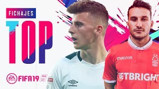 Fichajes Top Jóvenes Promesa  Mediocampistas FIFA 19 [upl. by Eihcir508]