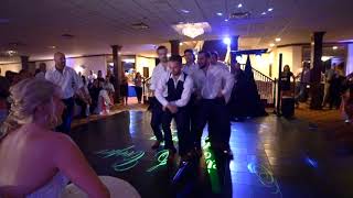 Best Wedding Groomsman Dance [upl. by Cirdor373]