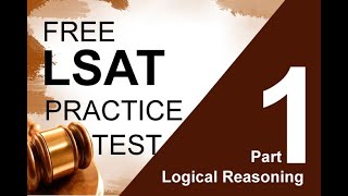 Free LSAT Practice Questions Logical Reasoning Part 1 [upl. by Harbert724]