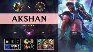 Akshan Top vs Jhin  EUW Master Patch 1414 [upl. by Azar]