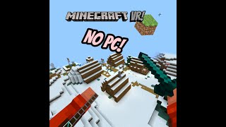 HOW TO GET MINECRAFT VR NO PC Aug 2024 [upl. by Crescen792]