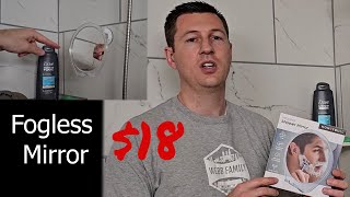 How to install a fogless mirror in a shower [upl. by Desmond]