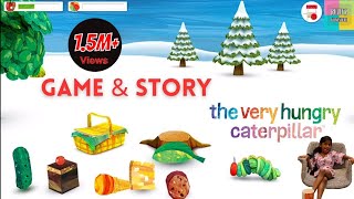 THE VERY HUNGRY CATERPILLAR by Eric Carle FULL STORY  Animated Storytime [upl. by Navoj]