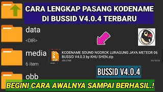 TERBARU CARA PASANG KODENAME BUSSID V404  BEGINI CARA AWALNYA SAMPAI BERHASIL [upl. by Dowlen858]