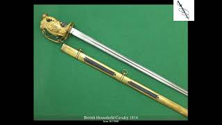 British 1814 Household Cavalry Sword [upl. by Surdna]