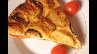 Omelette aux Pommes de terre et aux Courgettes au Four [upl. by Parent]