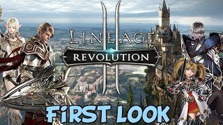 Lineage 2 Revolution  First Look [upl. by Aimahc867]