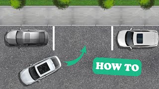 How to PARALLEL PARK Perfectly Every Time  Parking tips [upl. by Anirtap]