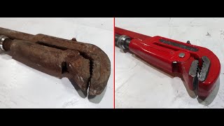 Old Rusty Pliers Restoration [upl. by Nacim]