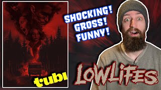 Lowlifes 2024  Movie Review  TUBI HORROR Movie [upl. by Doria]