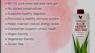 forever aloe berry nectar benefits  health benefits [upl. by Sikorski705]