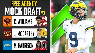 2024 NFL Mock Draft  JJ McCarthy Top 3 [upl. by Reseta]