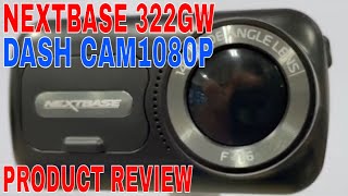 ✅ Nextbase 322GW Dash Cam1080p 🔴 [upl. by Larimer791]