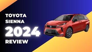 2024 Toyota Sienna review [upl. by Clio]