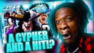 7 WARLORDS RAP CYPHER  RUSTAGE ft Shofu Shwabadi DizzyEight amp MORE ONE PIECE REACTION [upl. by Iaria667]