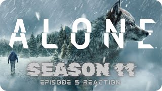 Alone Season 11 Episode 5 Reaction Alone AloneonHistory [upl. by Nybor]