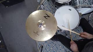 Zildjian Z Custom 14quot Hi Hat Cymbals 1101g 1403g [upl. by Rolyks]