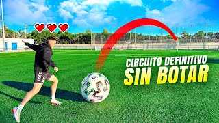 ⚽ CIRCUITO de FÚTBOL sin BOTAR  😱 ¡Retos de Fútbol [upl. by Joelly]