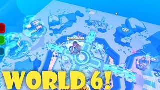 I GOT TO WORLD 6 IN YOUTUBE LEGENDS Roblox [upl. by Cavit]