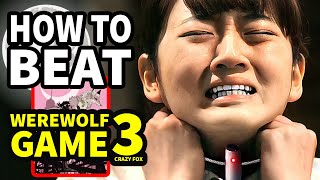 How To Beat The HIGH SCHOOL DEATH GAME In quotWerewolf Game 3 Crazy Foxquot [upl. by Ajssatsan]