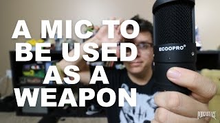 ECOOPRO Studio Condenser EO200 Mic ReviewTest [upl. by Mauricio]