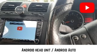 MK5 Golf GTI Android head unit installation replacement [upl. by Woolson]