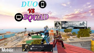 2 MOBILE players VS PC SQUAD BLOODSTRIKE 165FPS Gameplays [upl. by Knipe]