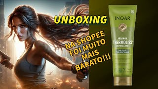 Creme de Cabelo Defrizante Thermoliss INOAR Achado Barato no Shopee [upl. by Nerrawed]