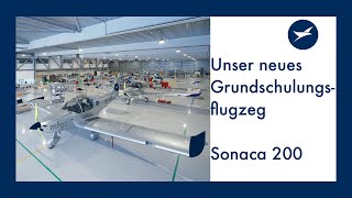 Das neue Grundschulungsflugzeug  Sonaca 200 [upl. by Eus]