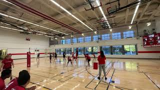 Seneca Intercampus Coed Volleyball King camps vs Newnham campus Part 1 [upl. by Ahsieyk819]