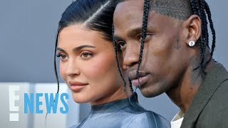 Travis Scott Makes RARE Comment on Kylie Jenners BTS Photoshoot  E News [upl. by Nyllewell959]