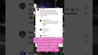 Keluarga Idaman harmonis Jonas Rivano dan Asmirandah beritaterkini feedvidio beranda youtube [upl. by Clercq]