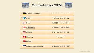 Winterferien 2024 [upl. by Eustasius]