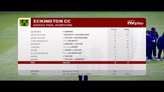 Chesterfield 1st XI vs Eckington 1st XI [upl. by Ahsrat241]