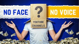 🎭 No Face No Voice YouTube Channel Ideas 2023 Part1 [upl. by Dachy]