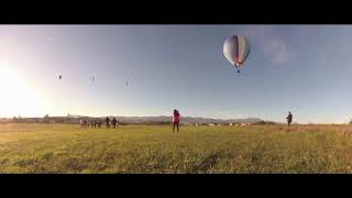 Mondovì TIMELAPS Campionato italiano Mongolfiera 2023 [upl. by Sobel]