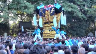 2014年一宮神社で太鼓台大喧嘩！ [upl. by Ainos570]