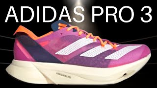 Adidas Adizero Adios Pro 3 Review By An Everyday Runner [upl. by Wanda]