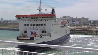 PampO Ferries  Pride of Kent  Dover to Calais [upl. by Sehcaep209]